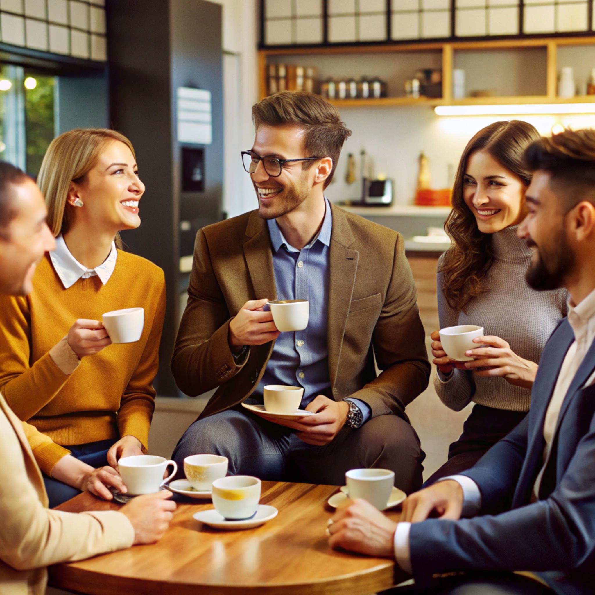 People planning with calendar and laptop